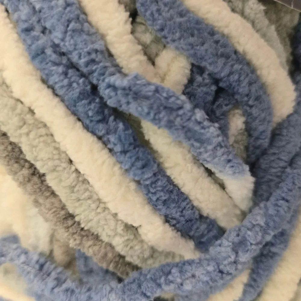 Bernat Blanket Yarn Lot Of 2 - White, Countryside 10.5 Oz Ea